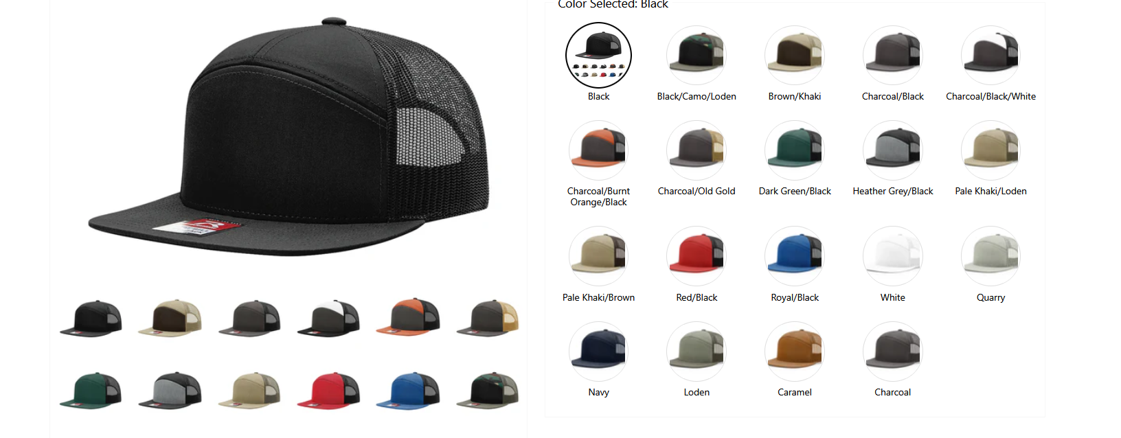 "Committed" Hat - Olive (Richardson 168)