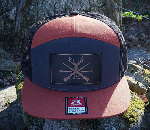 "Committed" Hat – Black/Copper (Richardson 168)