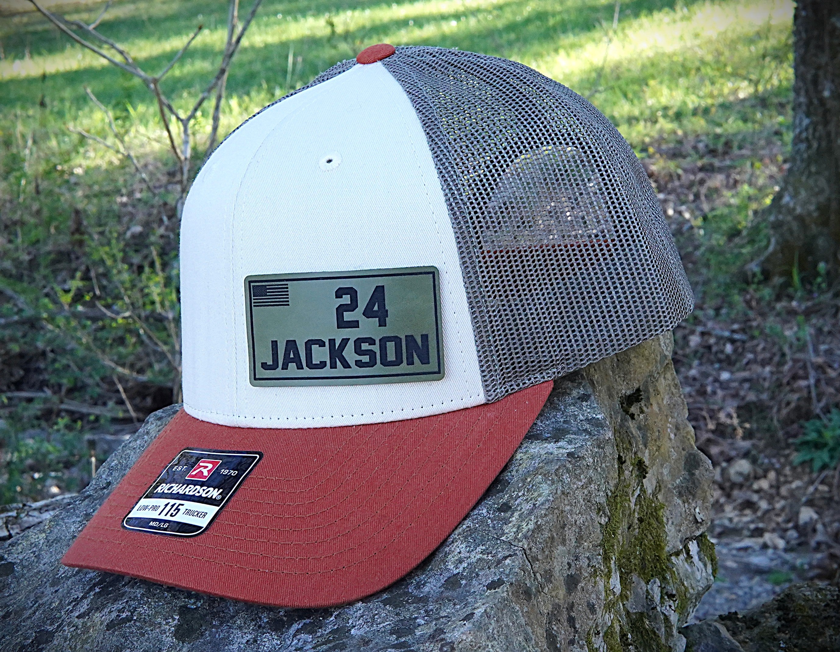 #1 Fan Hat – Richardson 115 Lo Pro (Personalized)