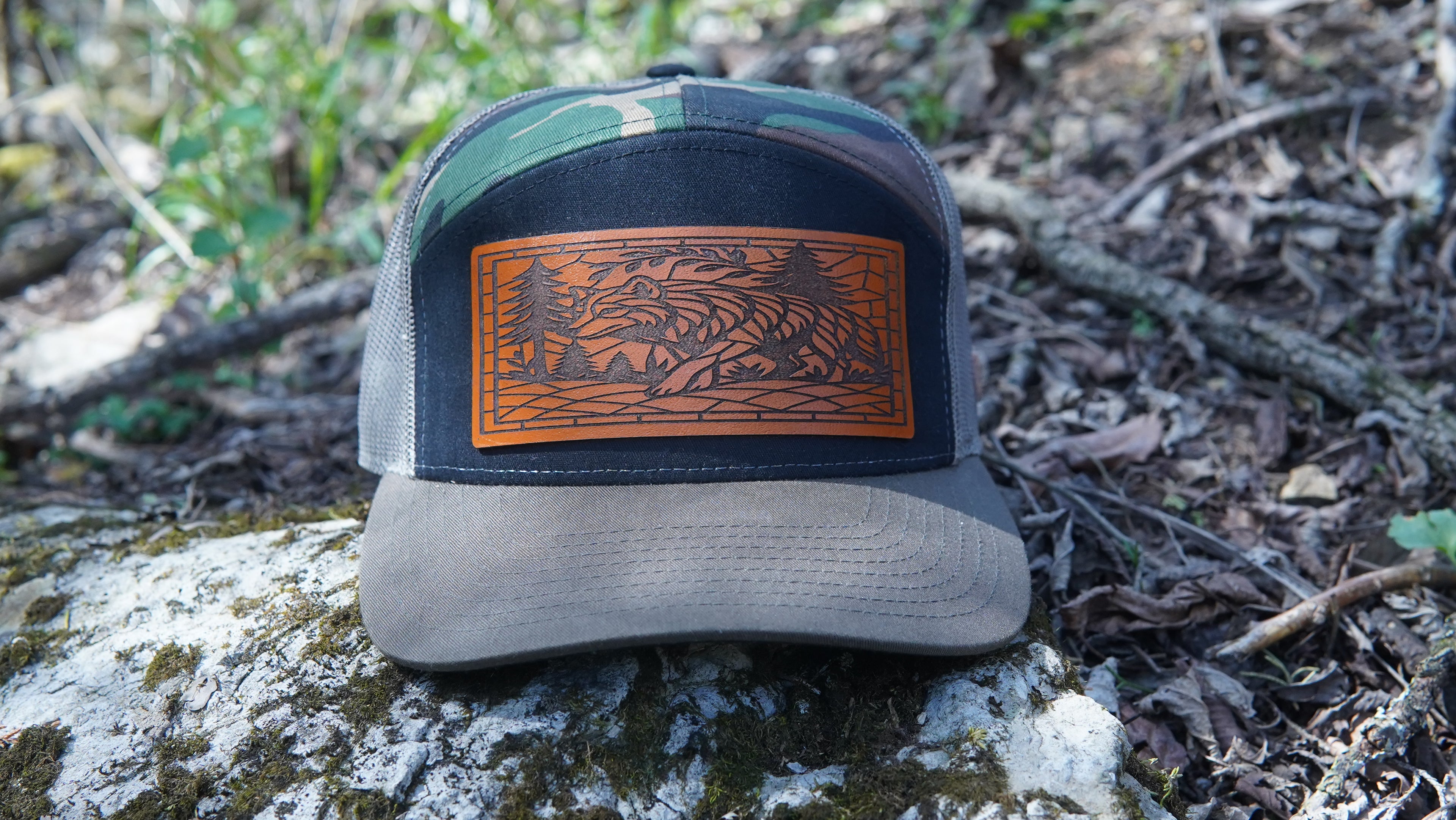 "Wolf of Walnut" Panoramic Hat (Richardson 168)