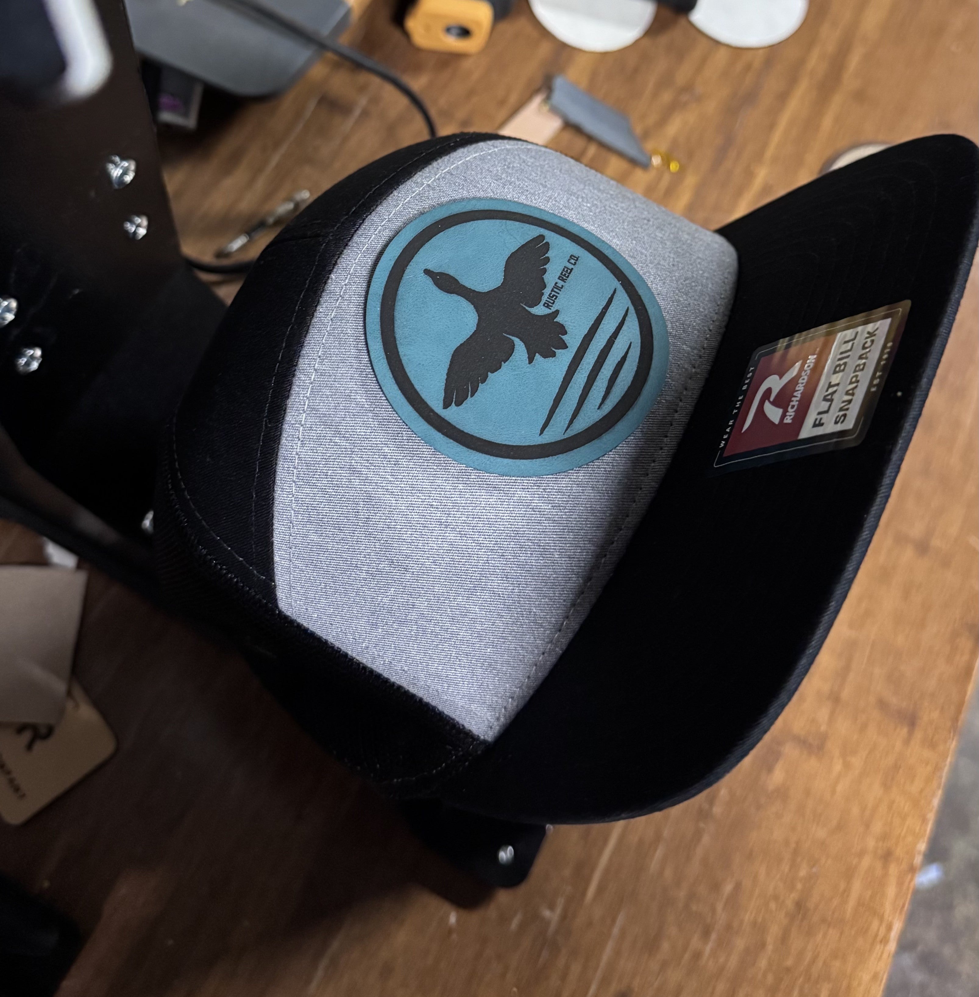 "Top Down Duck" Hat -  Topaz (Richardson 168)