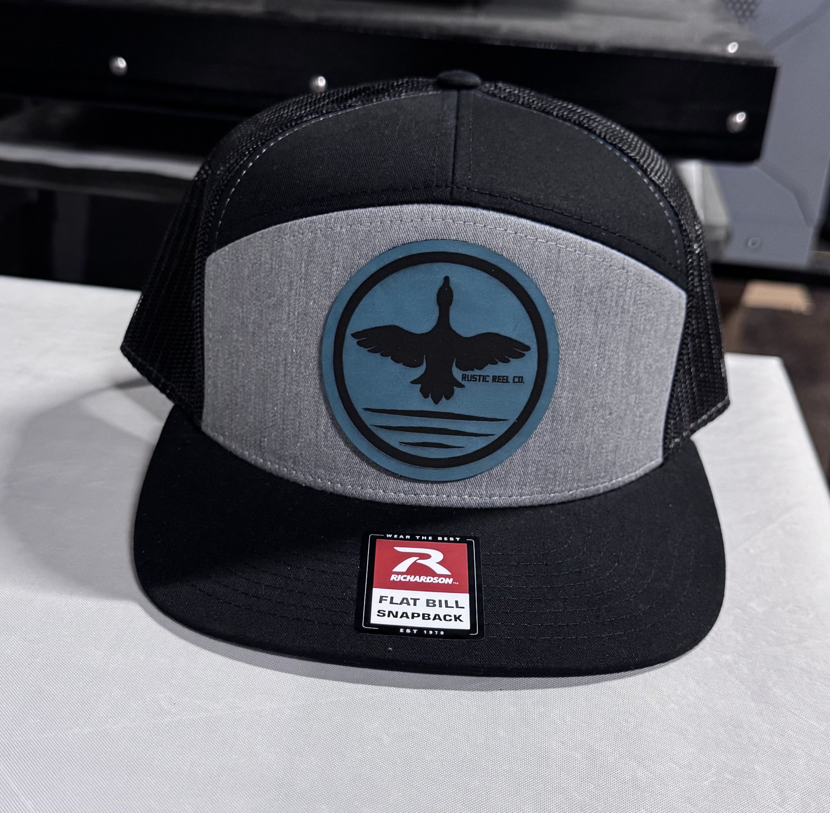 "Top Down Duck" Hat -  Topaz (Richardson 168)