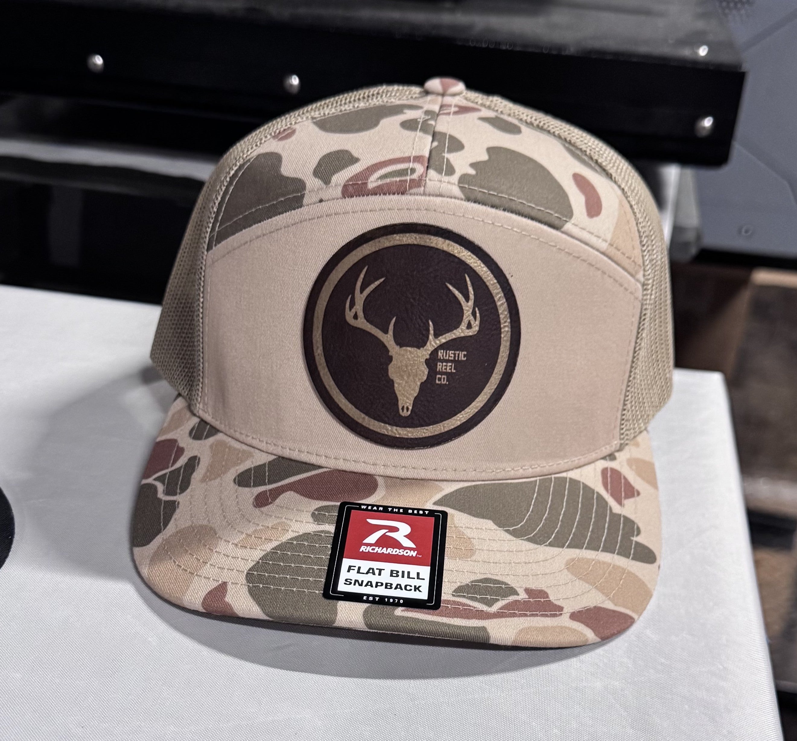 "Euro" Hat - Rustic Brown/Gold (Richardson 168)