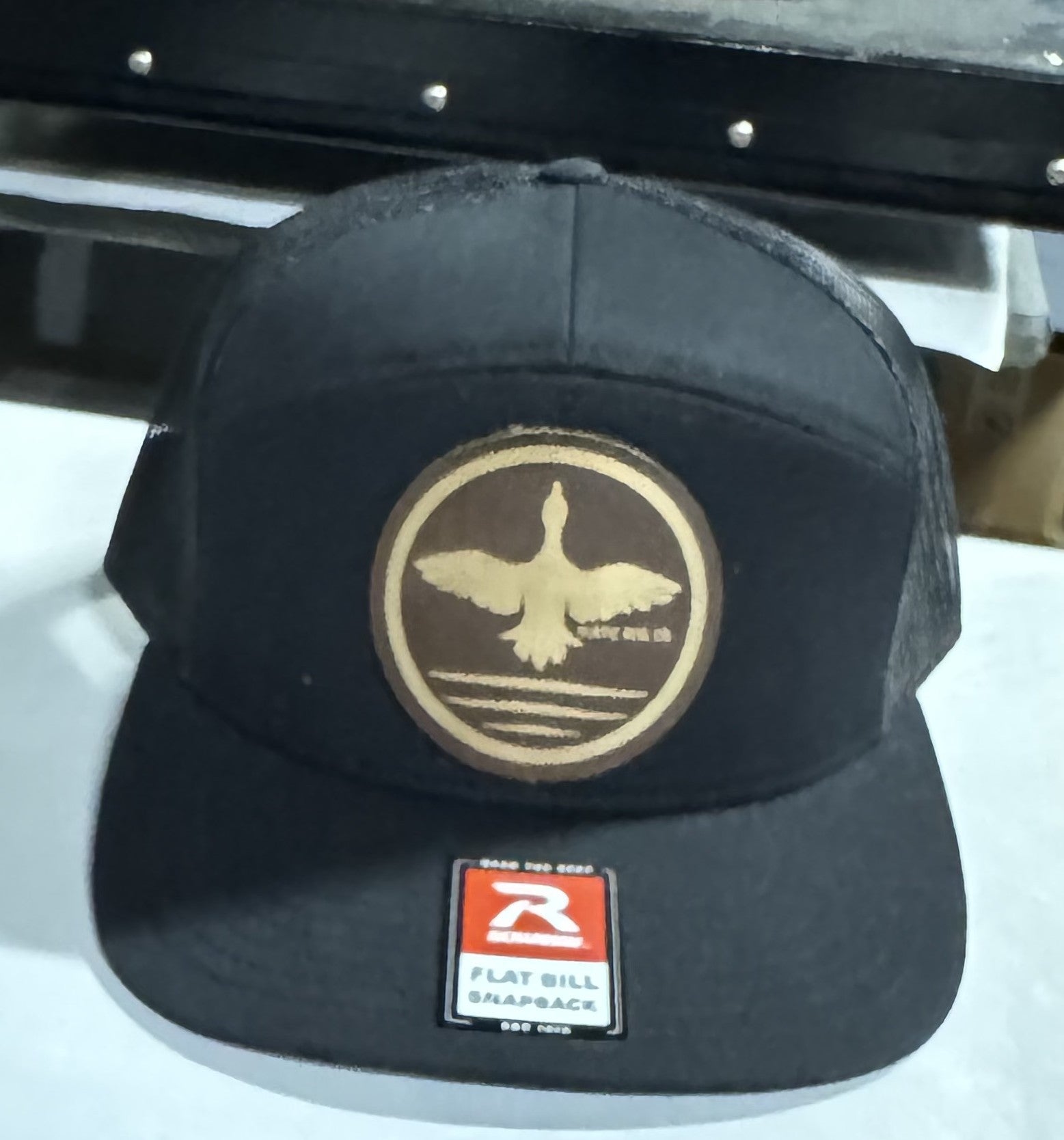 "Top Down Duck" Hat - Rustic Brown/Gold (Richardson 168)