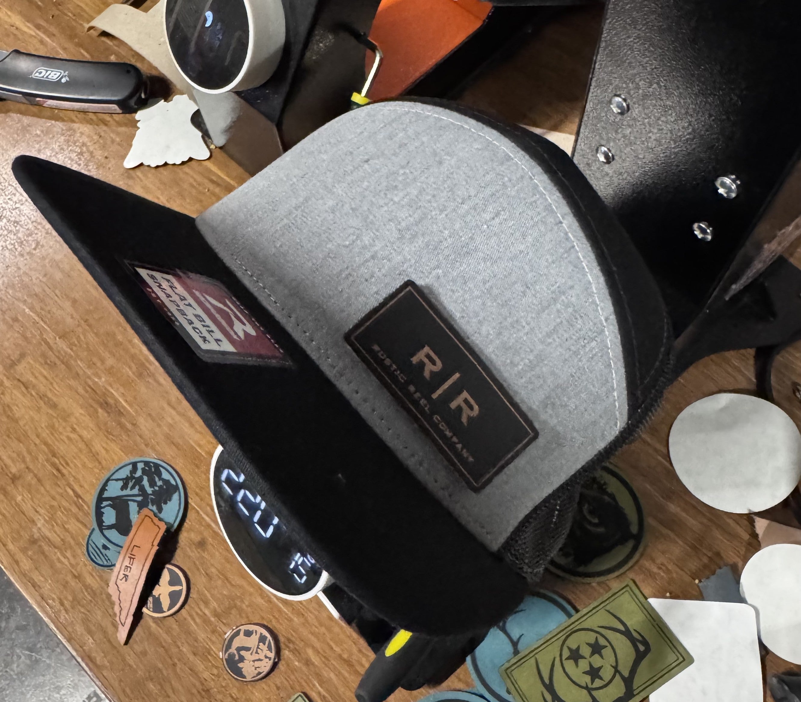 Rustic Reel Slim Logo (Richardson 168)