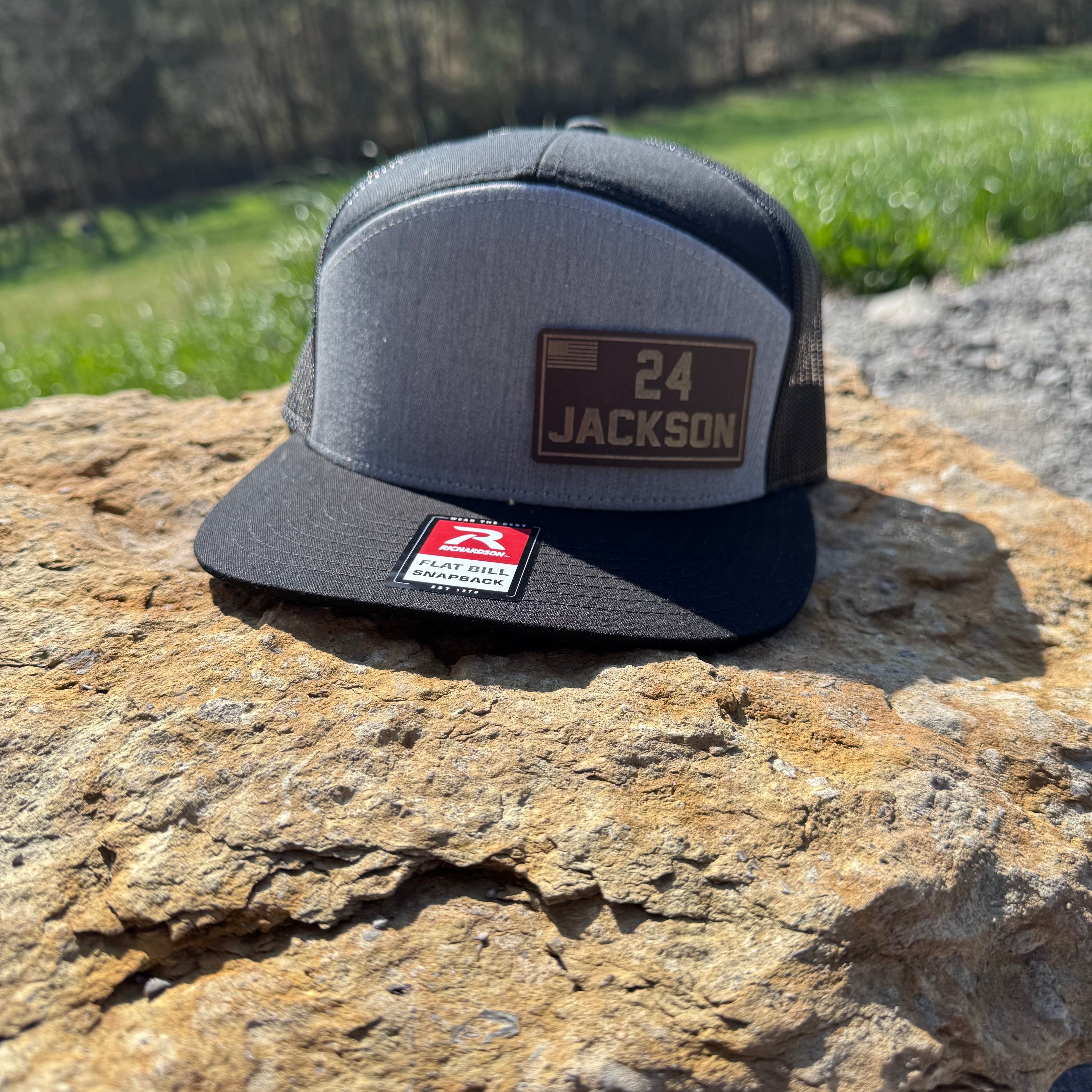 #1 Fan Hat – Richardson 168 - Seven Panel (Personalized)