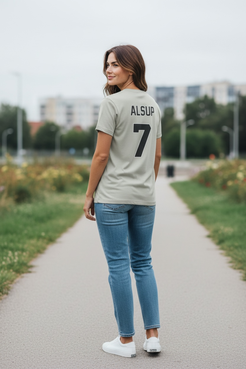 #1 Fan T-Shirt – Personalized (Bella+ Canvas Unisex Cotton)